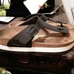 Birkenstock platform sandals